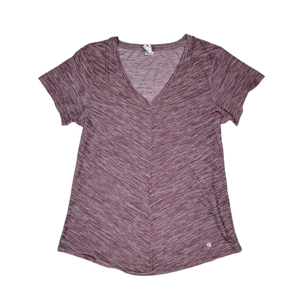 (Up To 50% Off SALE)  Bally Heathered Short Sleeve Top